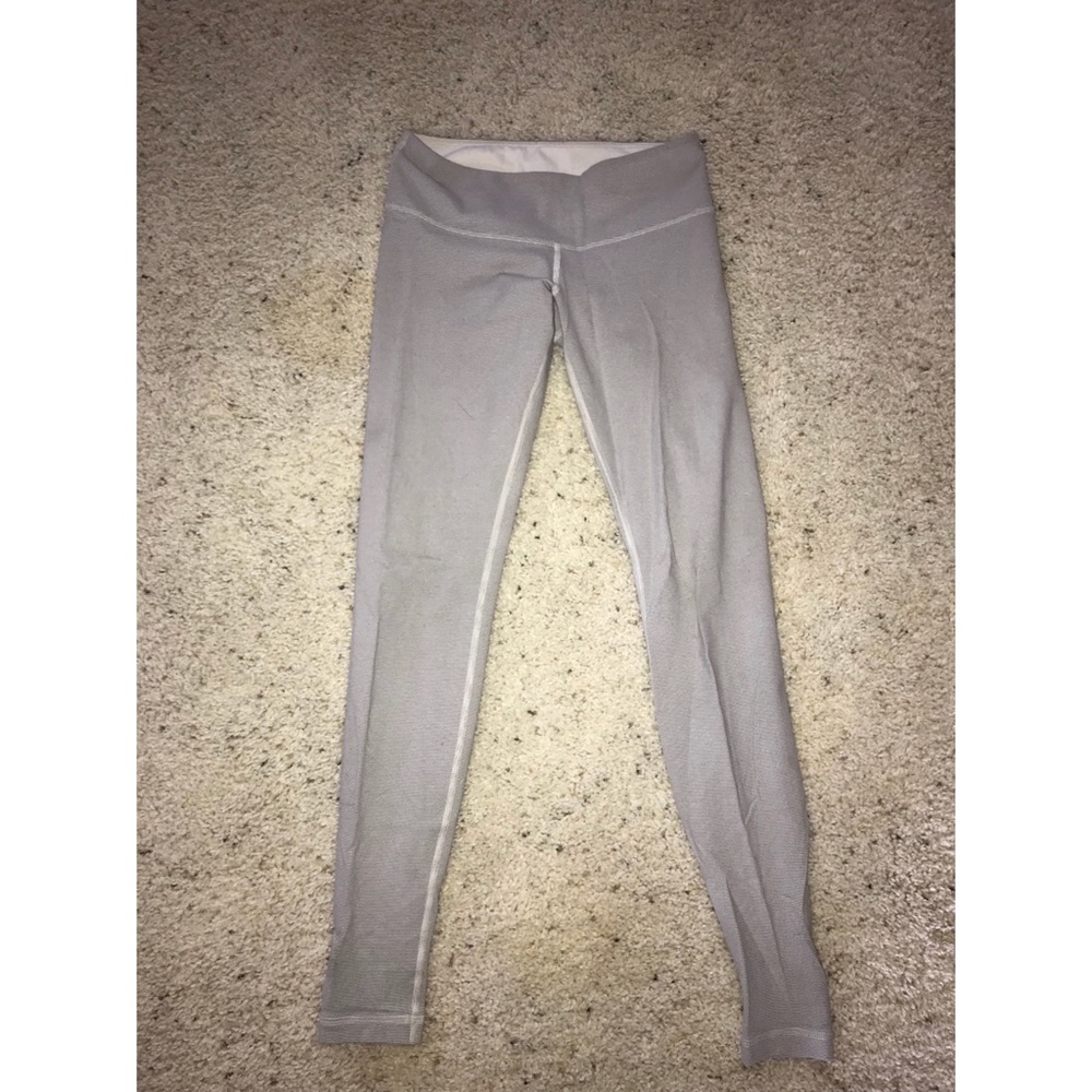 Lululemon Pants yoga pants : light grey size: 4